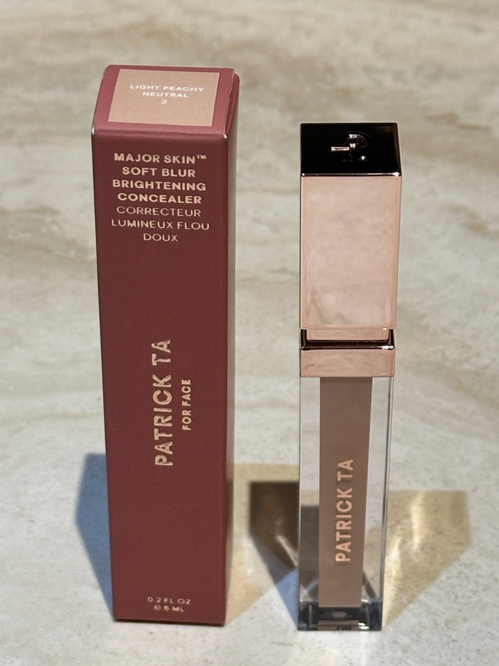 Patrick Ta Major Skin Soft Blur Brightening Concealer - 4 Light Peachy Neutral